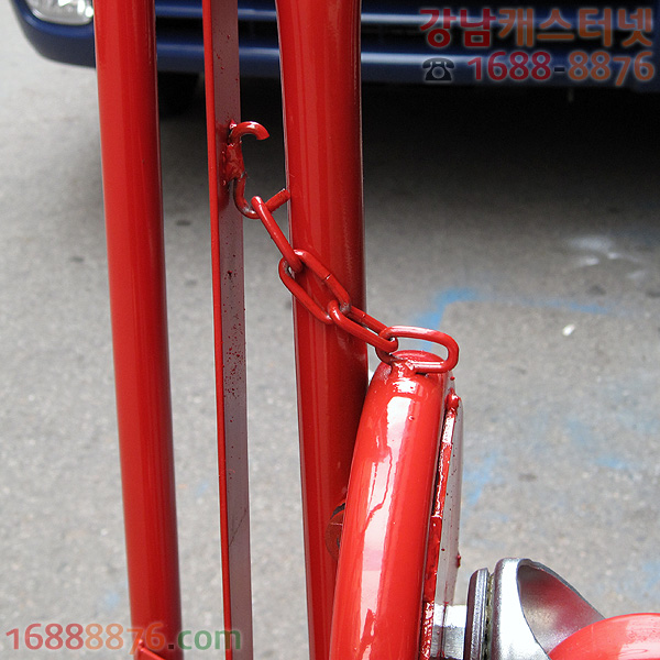 맞춤 가스통 핸드카 150kg용 10인치 우레탄 휠 - 가스통(Ø267×h1798mm×150kg)