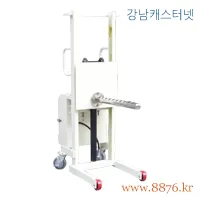 봉스태커 1단 DC전동 200kg용(SUS봉, 롤러 매입, 아이보리)