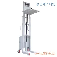 스태커 2단 DC전동 테이블타입 회색 150kg용