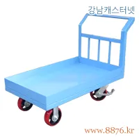 철대차 상판 위 4면 철판난간 1.5톤용