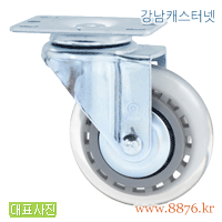 S-1065; 경량SUS 4˝ 회전 고탄성우레탄; PBC-SUS3040-S-HPUB