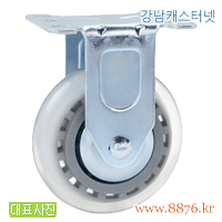 S-1066; 경량SUS 4˝ 직진 고탄성우레탄; PBC-SUS3040-R-HPUB
