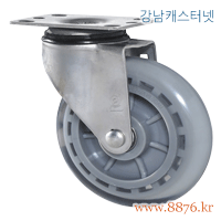 S-1068; 경량SUS 5˝ 회전 고탄성우레탄; PBC-SUS3050-S-HPUB