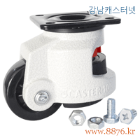 레벨링 평판형 3˝ 회전 나일론