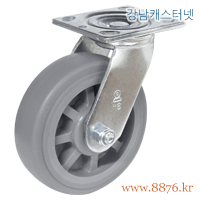 중량 6˝ 회전 미라지고무(베어링) 높이189㎜