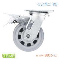 S-976; 중량 6˝ 회전 미라지고무(베어링) 탑브레이크 높이189㎜; PBC-5060-S-ERB-TLB-H189