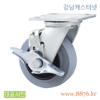 S-979; 중량 4˝ 회전 미라지제전고무(베어링) 브레이크; PBC-5040-S-ERB(ESD)-BK