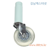부속(YS카트) 바퀴 무소음 4인치 회전 (C-2757)