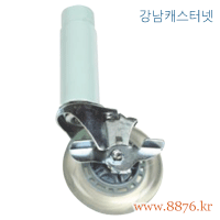 부속(YS카트) 바퀴 무소음 4인치 회전 브레이크 (C-2758)