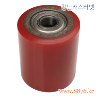 핸드파레트트럭(부품) 휠(포크쪽) 특수 우레탄 (C-510)